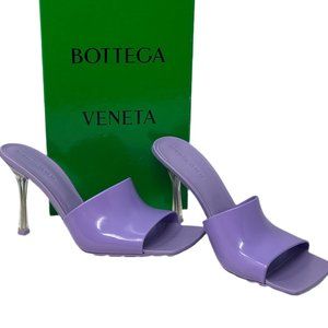 Bottega Veneta Stretch Mule Sandals in Rubber and Plexiglass - Size 39